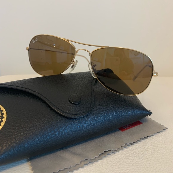 NWOT RayBan cockpit aviator sunglasses - Picture 3 of 7